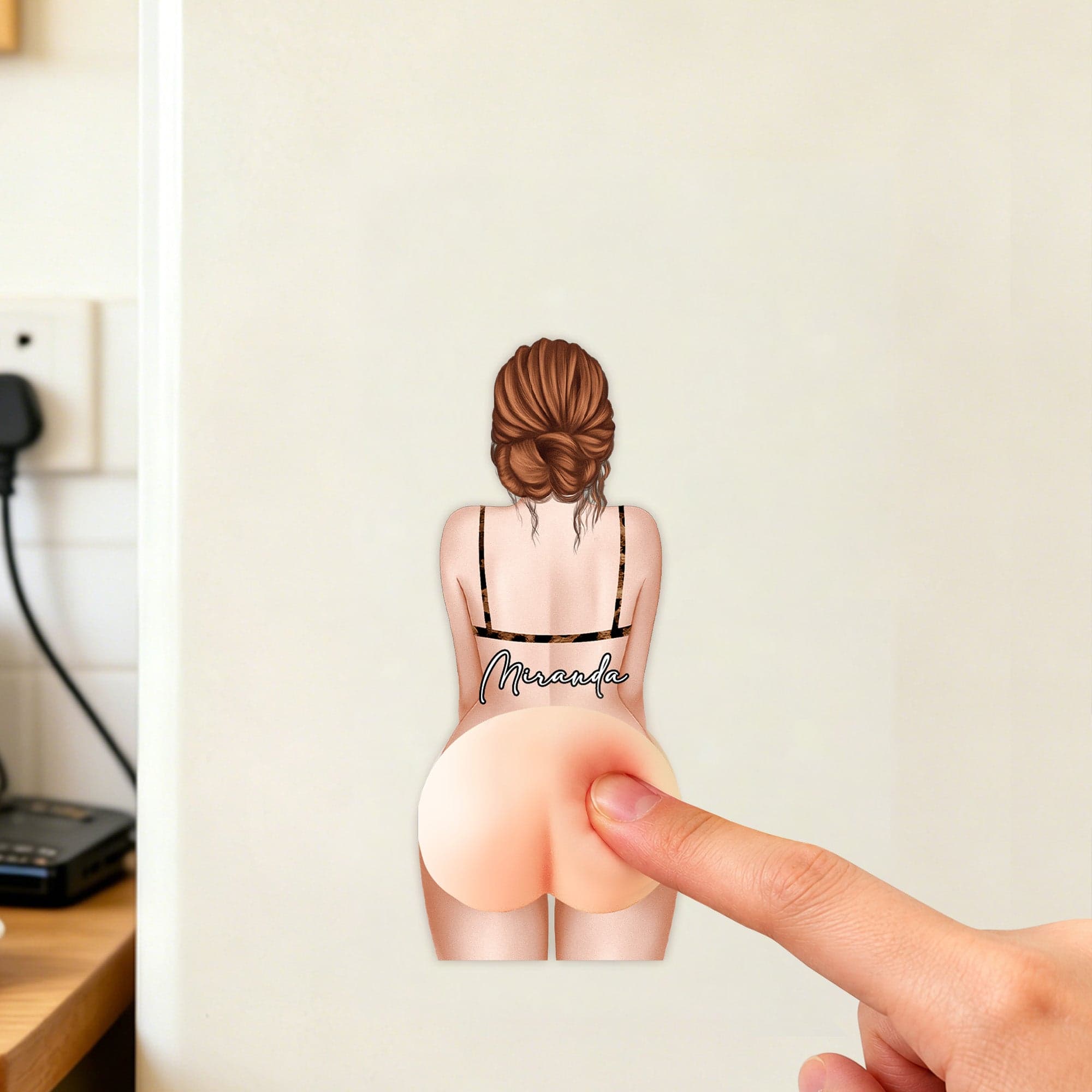 Funny Personalized Fridge Magnet | Dropship MOQ 1, Customizable - Custom 3D Acrylic Squishy Wholesale | MCDFL