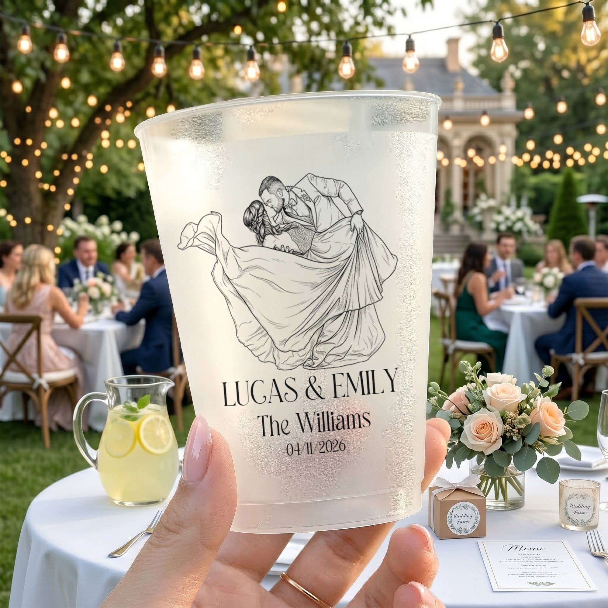 Custom Couples Photo Cups | POD Dropship, MOQ 1 Factory Direct - Cup Detail | Wholesale POD Supplier | MCDFL