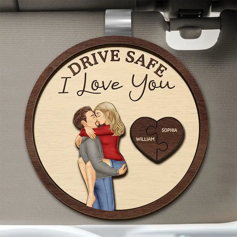 Valentine's Day Custom Car Visor Clip | POD Dropship, MOQ 1 - Custom Car Visor Clip Wholesale | MCDFL