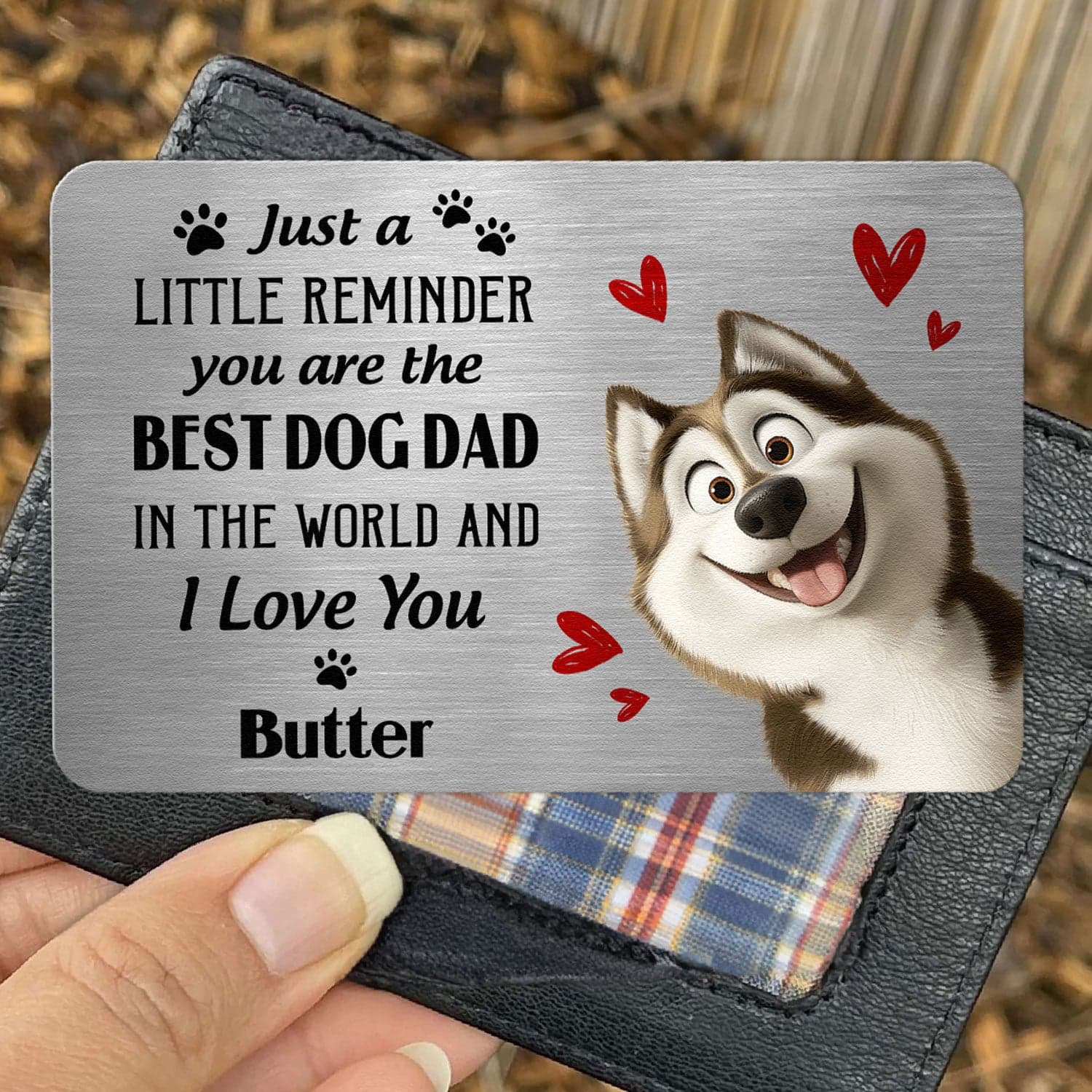 Custom Aluminum Wallet Card | POD Dropship, Personalized Gift - Custom Wallet Card Wholesale | MCDFL