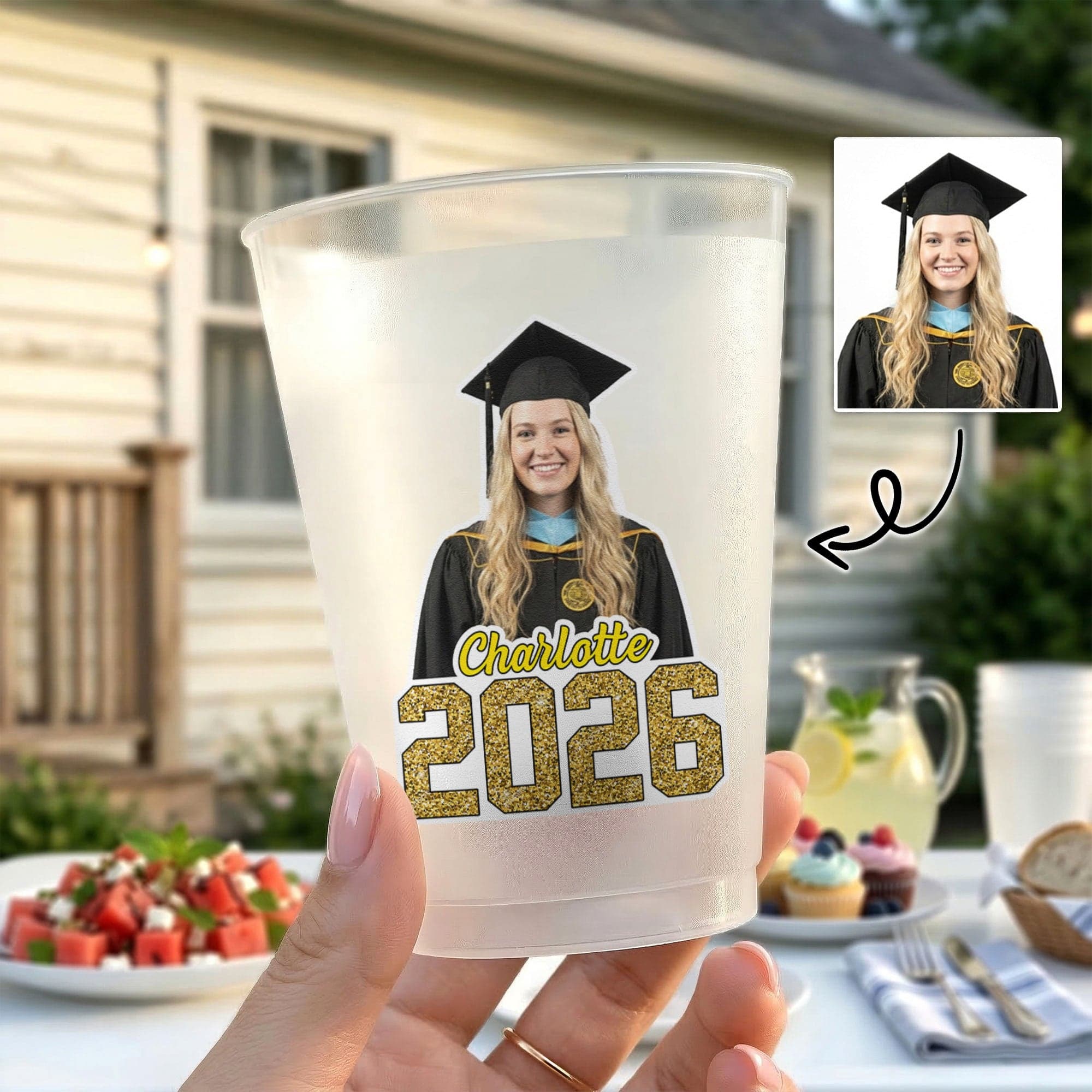 Graduation Personalized Cups | Dropship MOQ 1, Custom Print Supplier - Custom Cup Wholesale | POD Dropship Supplier | MCDFL