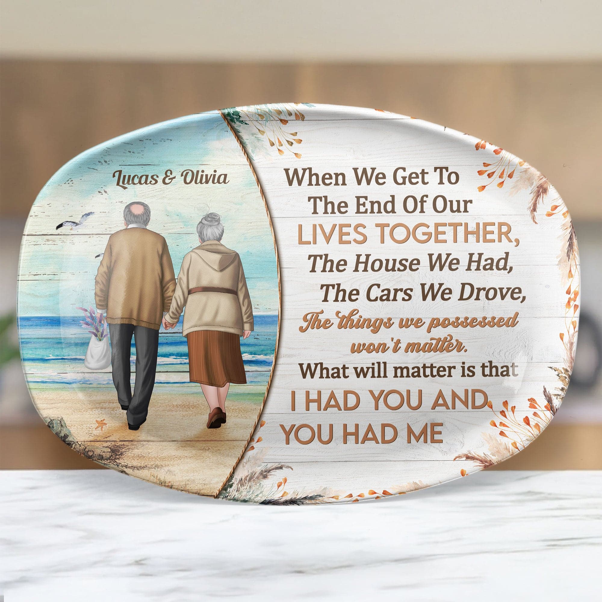 "I Had You" Platter | Personalized Family Gift - Custom Platter Wholesale | POD Dropship Supplier | MCDFL
