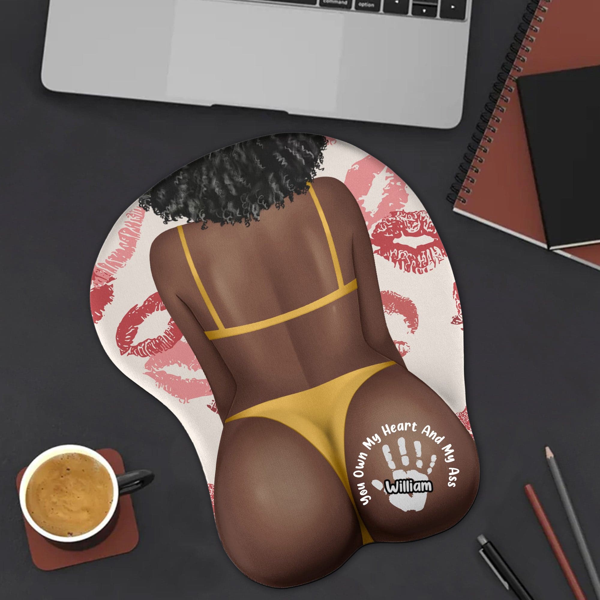 Girl Friend Boy Friend Personalized Mouse Pad | POD Dropship, Custom Print - Mouse Pad Detail | Wholesale POD Supplier | MCDFL