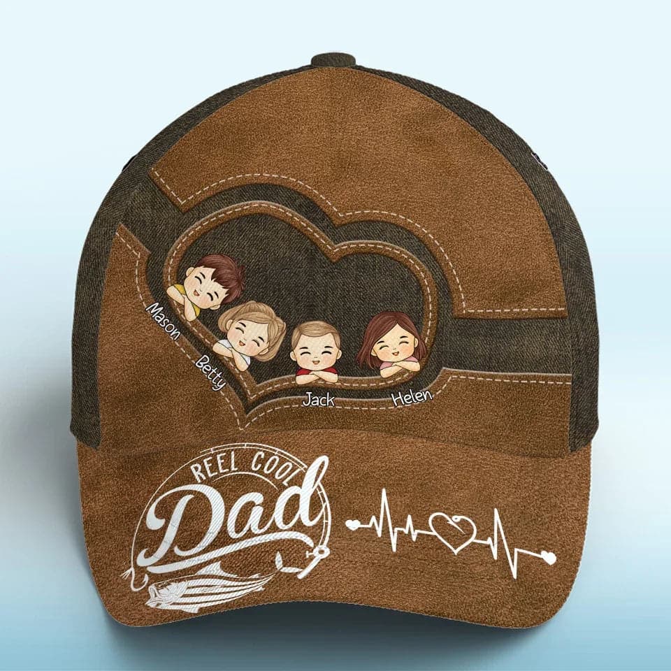 Christmas Custom All Over Print Hat for Dad | POD Dropship MOQ 1 - Custom Classic Cap Wholesale | MCDFL