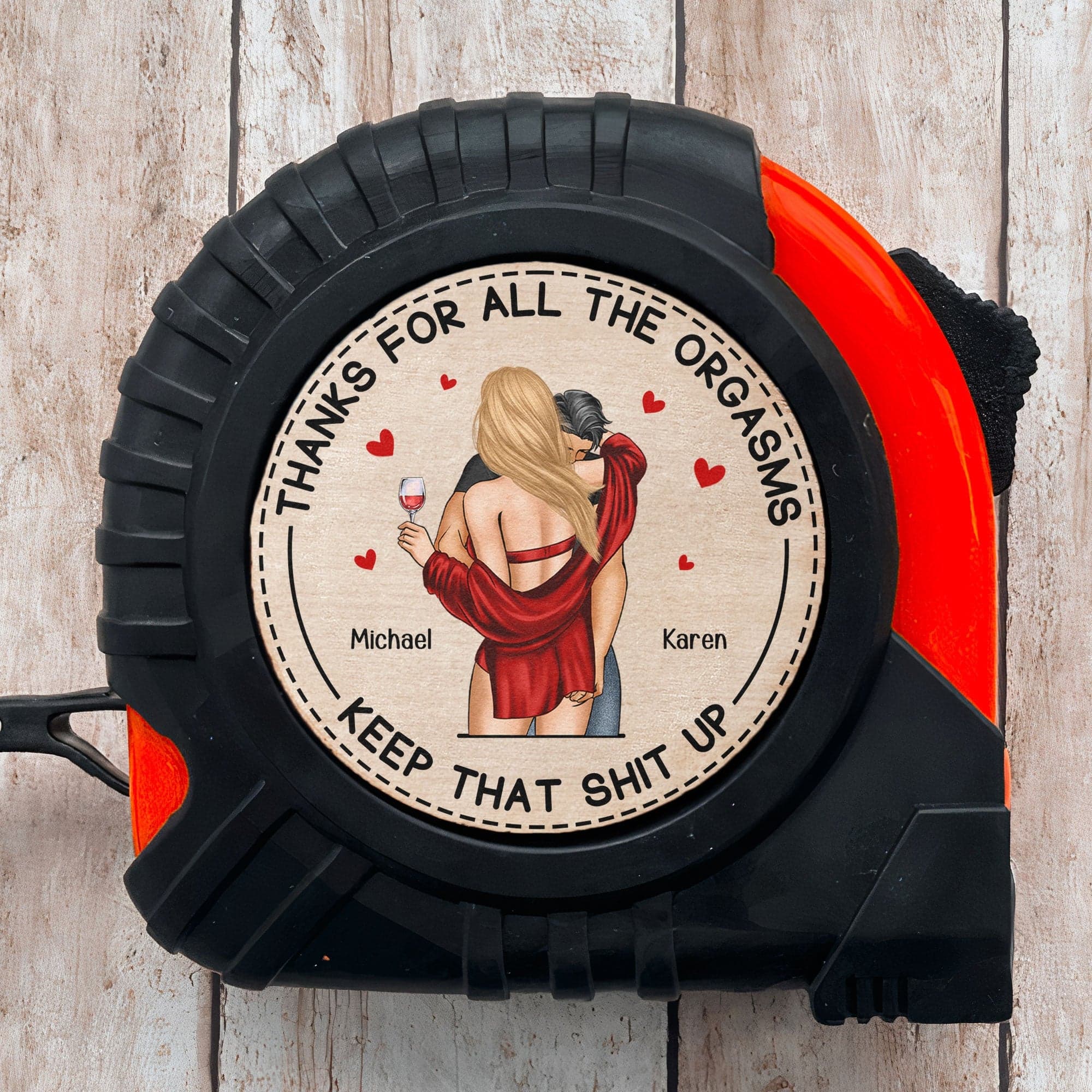 Anniversary Custom Tape Measure | Funny Gift POD Dropship MOQ 1 - Custom Tape Measure Wholesale | MCDFL
