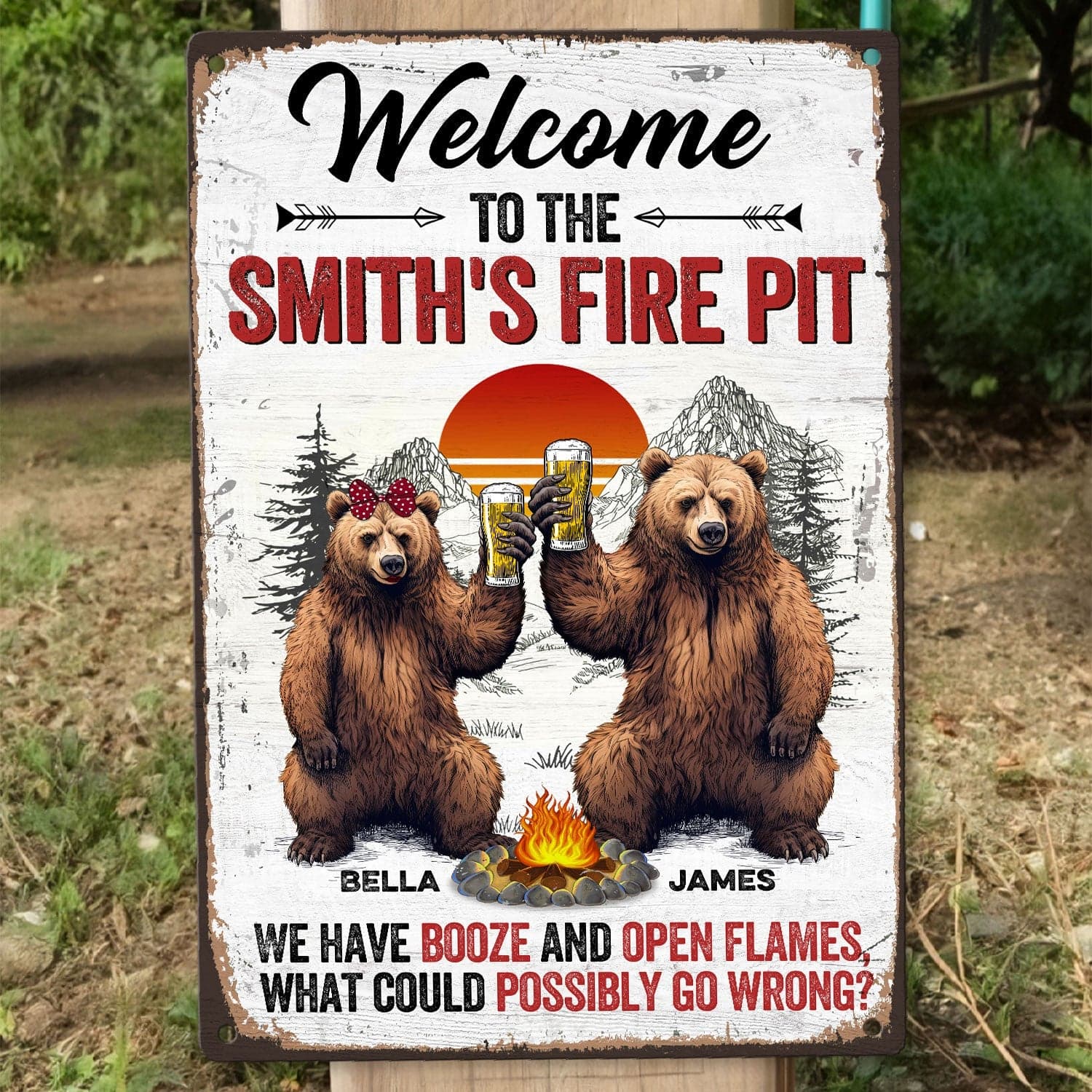 Funny Personalized Metal Sign | Dropship MOQ 1, Custom Gift Supplier - Custom Metal Sign Wholesale | MCDFL