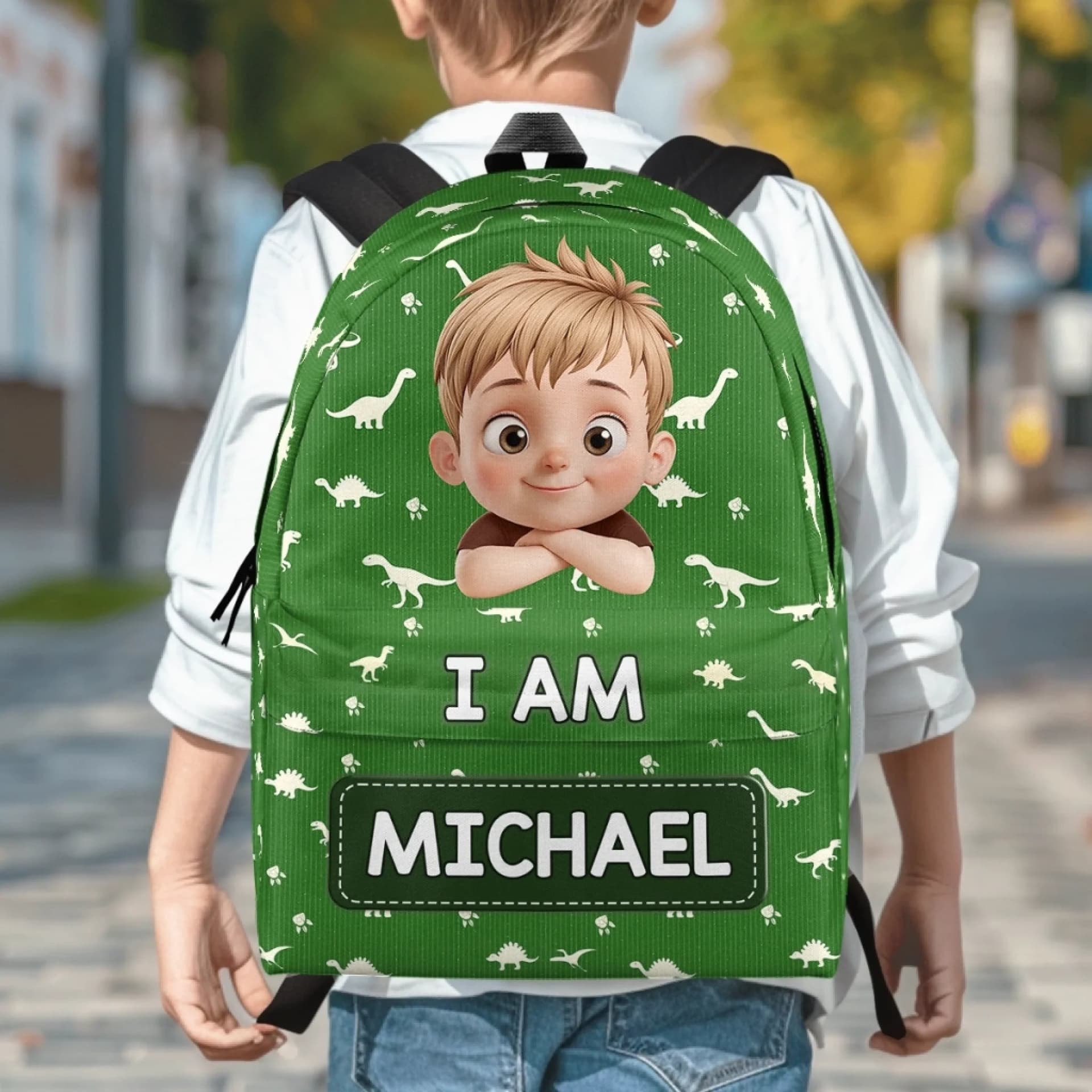 Custom Kids Backpack | Dropship MOQ 1, Personalized Back to School